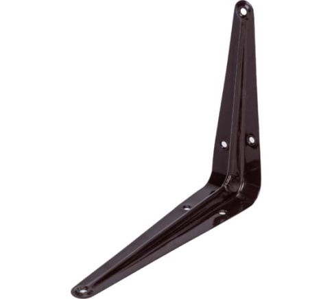 Уголок для полок коричневый 150х125 (5х6) фото 1