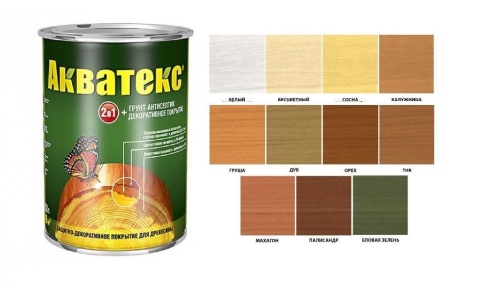 Пропитка для дерева "АКВАТЕКС" сосна 2,7л /Рогнеда/ фото 1