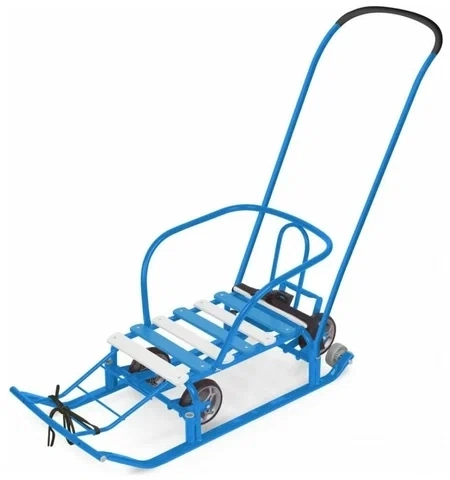 Санки десткие Тимка 5 УНИВЕРСАЛ голубыеТ5У/Г2 фото 1