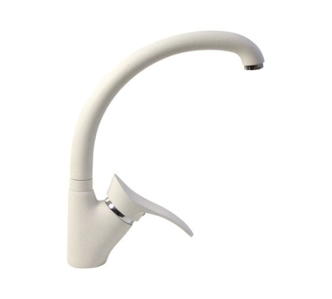 Смеситель для кухни 40к MIXLINE ML-GS01 (331) белый высокий излив фото 1