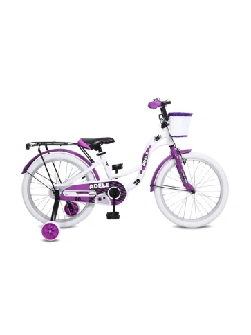 Велосипед 20" LETO ADELE, сталь, 1-ск, белый Д0006(М) фото 1