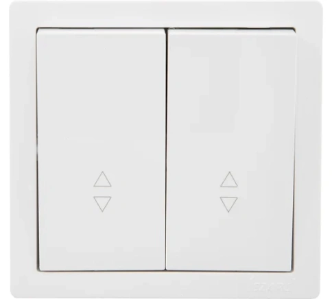 Lezard Выключатель о/у 2-х кл проходной белый LETO 752-0200-106 фото 1