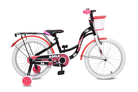 Велосипед 20" LETO ADELE, сталь, 1-ск, черный Д20007(М) фото 1