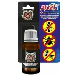 Средство от муравьев, клещей, мух и комаров ДОХС 10мл фото 1