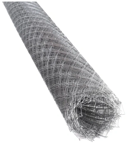 Сетка рабица оцинкованная 50х50х1,4 (1,8х10м) фото 1