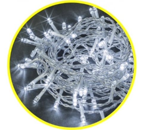 Навигатор 14025 Гирлянда нить хол.белый NGF-S01-100СW-10-11.5m-230-C8-TR-IP20 фото 1