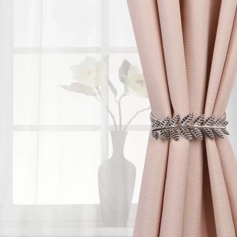 Подхват для штор Ветка 10*4см Серебро СМЛ0007073761 (АН) фото 1