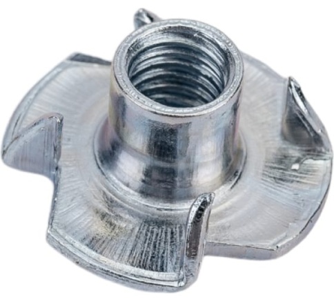 Гайка крыльчатая врезная DIN1624 М 6/9 фото 1
