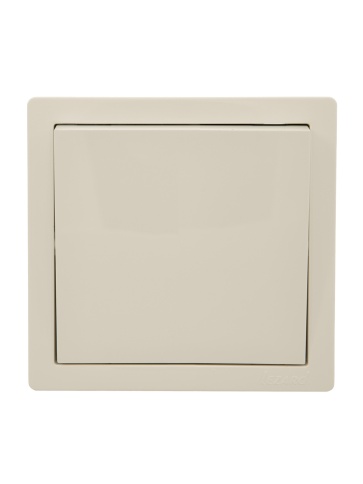 Lezard Выключатель о/у 1кл крем LETO 752-0300-100 фото 1