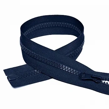 Молния "Трактор"№5, 1 замок, 50см,60см синяя фото 1