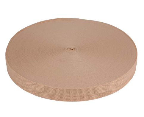 Стропа 30мм S-126 беж (боб. 50м) фото 1