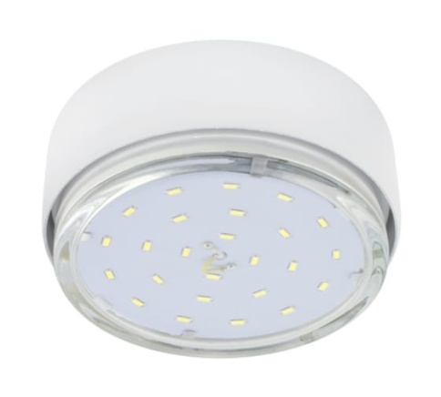 Точечный светильник Ecola GX53 FT8073 накладной белый 25х82 FW5380ECB фото 1