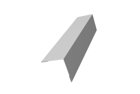 Угол наружный 50 х 50 RAL 9003 (белый) фото 1