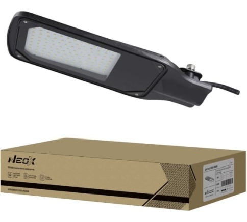 NEOX Светильник уличный светодиодный ДКУ-02 70Вт 230В 5000К 7350Лм 105лм/Вт IP65  фото 1