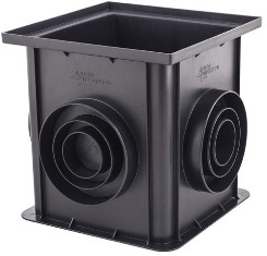 Дождеприемник (черный) 0,312х0,312х0,300м  фото 1