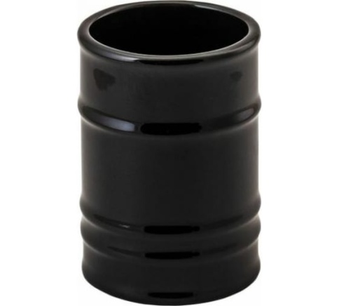 Стакан для ванной комнаты "OIL" Керамика (черный) Аквадекор ATC-1205BK-03 фото 1