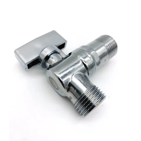 TIM Кран шаровый угловой BL5811 1/2x1/2 без сетки фото 1