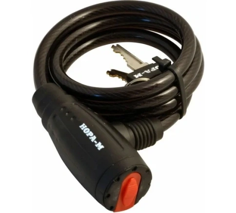 Замок велосипедный №23 размер D8х1000мм фото 1