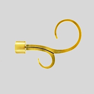 **Наконечник 16мм Вьюнок Золото глянец фото 1