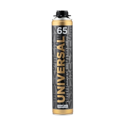 Монтажная пена PROFLEX UNIVERSAL 850 мл. Pro 65 л.01635 фото 1