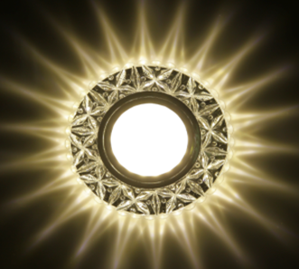 *Точечный светильник К1625L-1 прозрачный фото 1