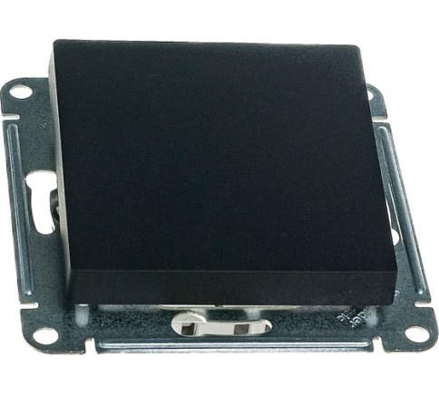 SchE Механизм выключателя 1-кл. СП 10А IP20 карбон ATN001011 фото 1