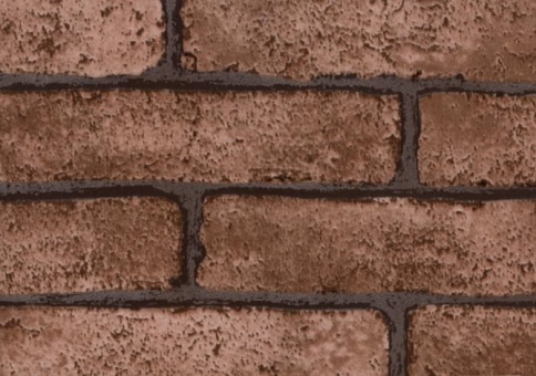 2600D пленка самокл. 0,45х8м КИРПИЧИ фото 1