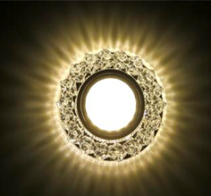 *Точечный светильник К1658L-1 прозрачный фото 1