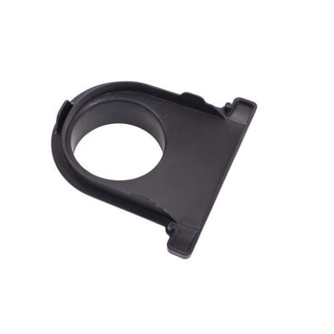 Торцевая заглушка канала 110 с отводом (черная) 0,142х0,130х0,042м фото 1