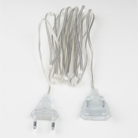 Удлинитель 10м UCX-Y25/100W-1000 Clear для подключ.гирлянд UL-000010945 фото 1