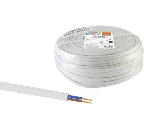 Провод ШВВП ГОСТ 2х0,5 мм кв фото 1