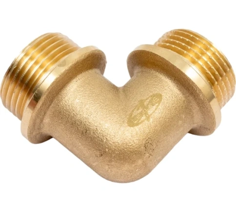 Уголок 3/4" латунь фото 1