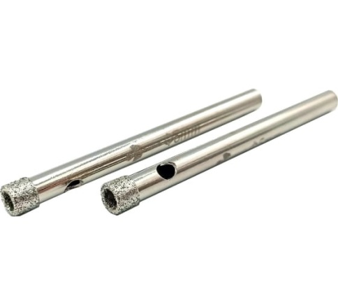 Коронка алмазная по керамике и кафелю 05мм (комплект из 2х шт) фото 1