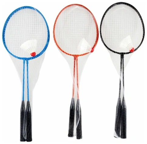 Набор для бадминтона (2 ракетки, 1 воланчик, 1 мячик), арт.906D фото 1