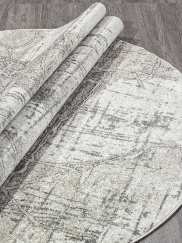 Ковер TORNADO 2.5*3.5 F160 Beige овал фото 2