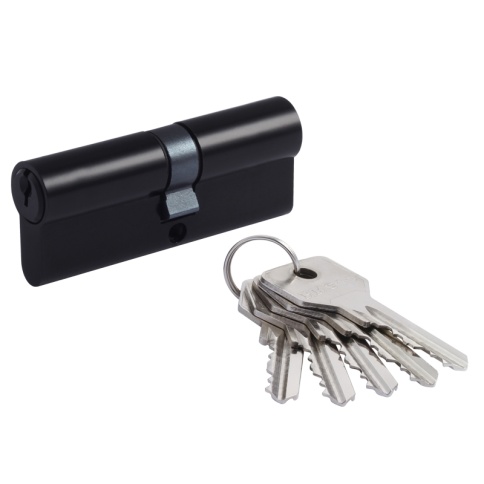 Цилиндровый механизм STD Z Л-80 (черный) (40-40) фото 1