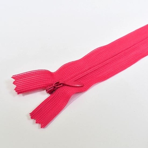 Молния потайная 18-20см фуксия фото 1