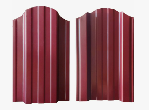 Штакетник двухсторонняя покраска RAL3005 (спелая вишня) фото 1