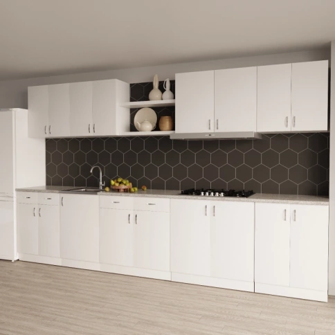 Подстолье 80 ЛДСП белый фото 1