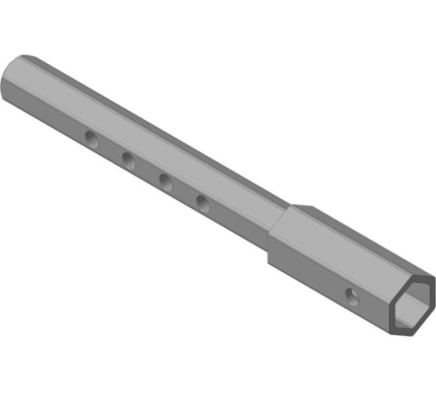 Удлинители FORZA вал S24/S24 L267 мм. фото 1