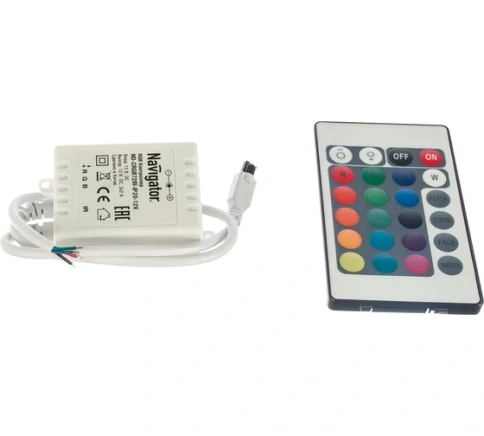 Navigator 71476 Контроллер ND-CRGB72IR-IP20-12V фото 1