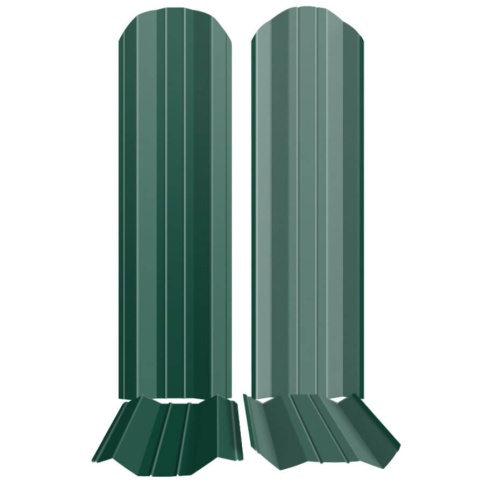 Штакетник односторонняя покраска RAL6005 (зеленый мох) фото 1