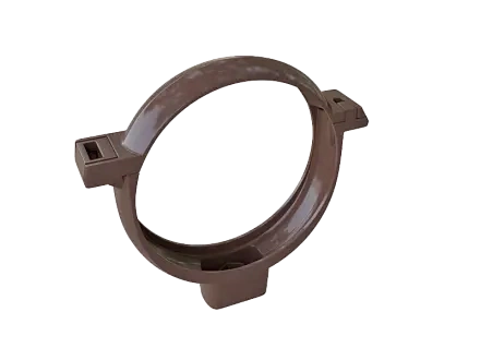 ЭЛИТ ХОМУТ ТРУБЫ ПВХ КОРИЧНЕВЫЙ фото 1