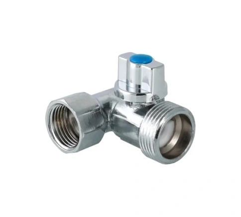 *Кран шаровый д/стир. машины 1/2-3/4-1/2 3-х ход. Valtec 256 фото 1