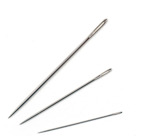 Набор игл швейных ручных РОЗА 20 шт фото 1