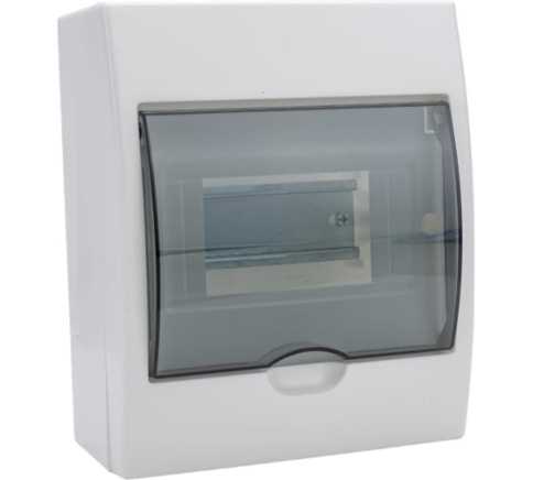 Lezard Бокс с прозрачной крышкой ЩРН-П-6 для наружн.уст.6-и модульных устройств 730-2000-006 фото 1