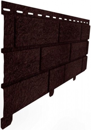 Сайдинг "Стоун-Хаус" КИРПИЧ коричневый 0,23х3,025м фото 1