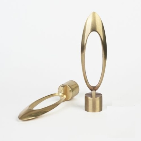 Наконечник 16мм Грация Золото антик фото 1