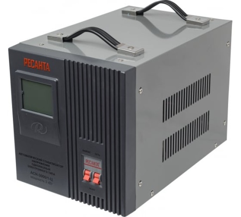 Ресанта Стабилизатор АСН-3000/1-Ц 63/6/5 фото 1