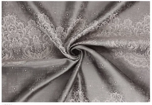 Портьера Амелия 180*260 серо-розовый ГП фото 1